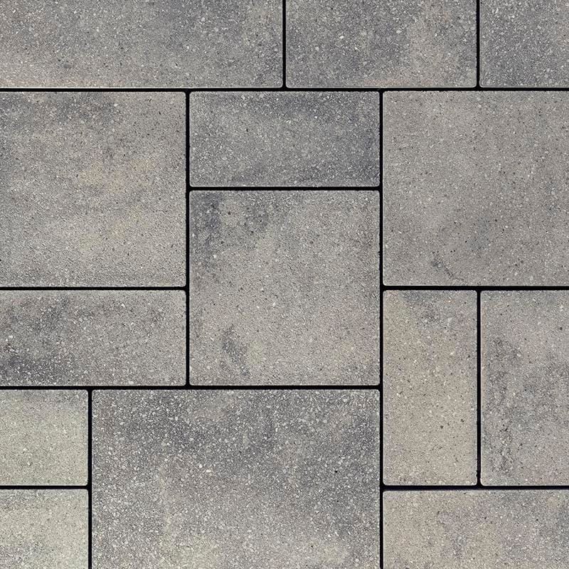 Blu 80 Polished Shale Grey color swatch by Techo-Bloc.